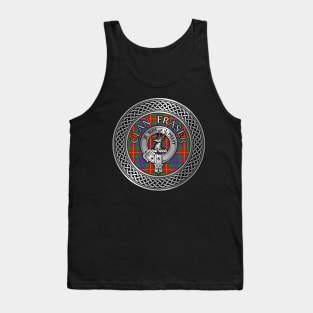 Clan Fraser Crest & Tartan Knot Tank Top